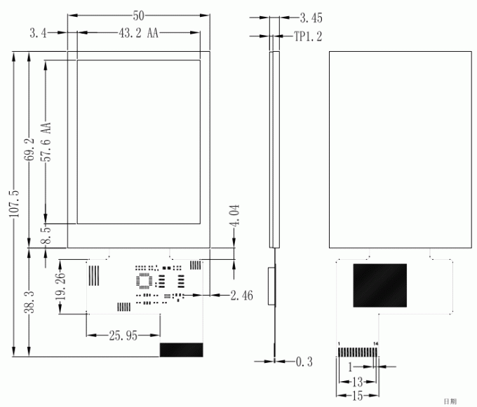 240x320 Human Machine Interface Control Module Resistive 2.8 Inch Lcd ...