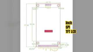 . Inch SPI TFT LCD Touch Display ILI 0x0