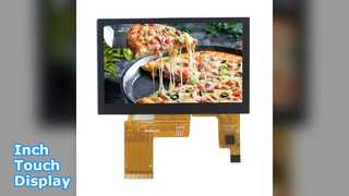 . Inch LCD Display Capacitive Touch 80x7 RGB
