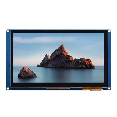 HMI Lcd Display Module Capacitive Touch 7 Inch Touch Tft Lcd 800x480 No Code Font Image