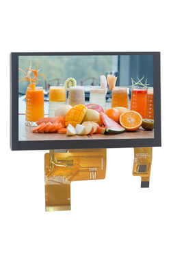 ST7262 Parallel LCD Display 40PIN 5 Inch Capacitive Touch Screen 800xRGBx480