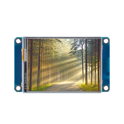 Good price 240x320 HMI Display Module 8MB Resistive Touch Lcd 2.4 Inch Code Free Font Image online