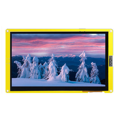 Capacitive 7.0 inch display color RGB 65K, with -20℃~70℃ temperature display module