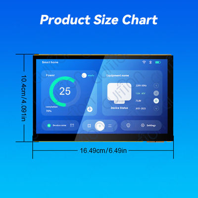 JC1060P470C_I_W JD9165 Driver Chip and ESP32 Display System The Ultimate Display Solution for Your Business Needs industrial grade tft liquid crystal display 7 inch lcd screen