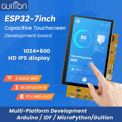 JC1060P470C_I_W is an affordable and compact 5V ESP32 display module with JD9165 driver chip. The product weighs approximately 260g and has a 16.7M color HMI LCD display